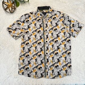 Floral Print Men's Shirt (SOCIETY OF THREADS)- Small